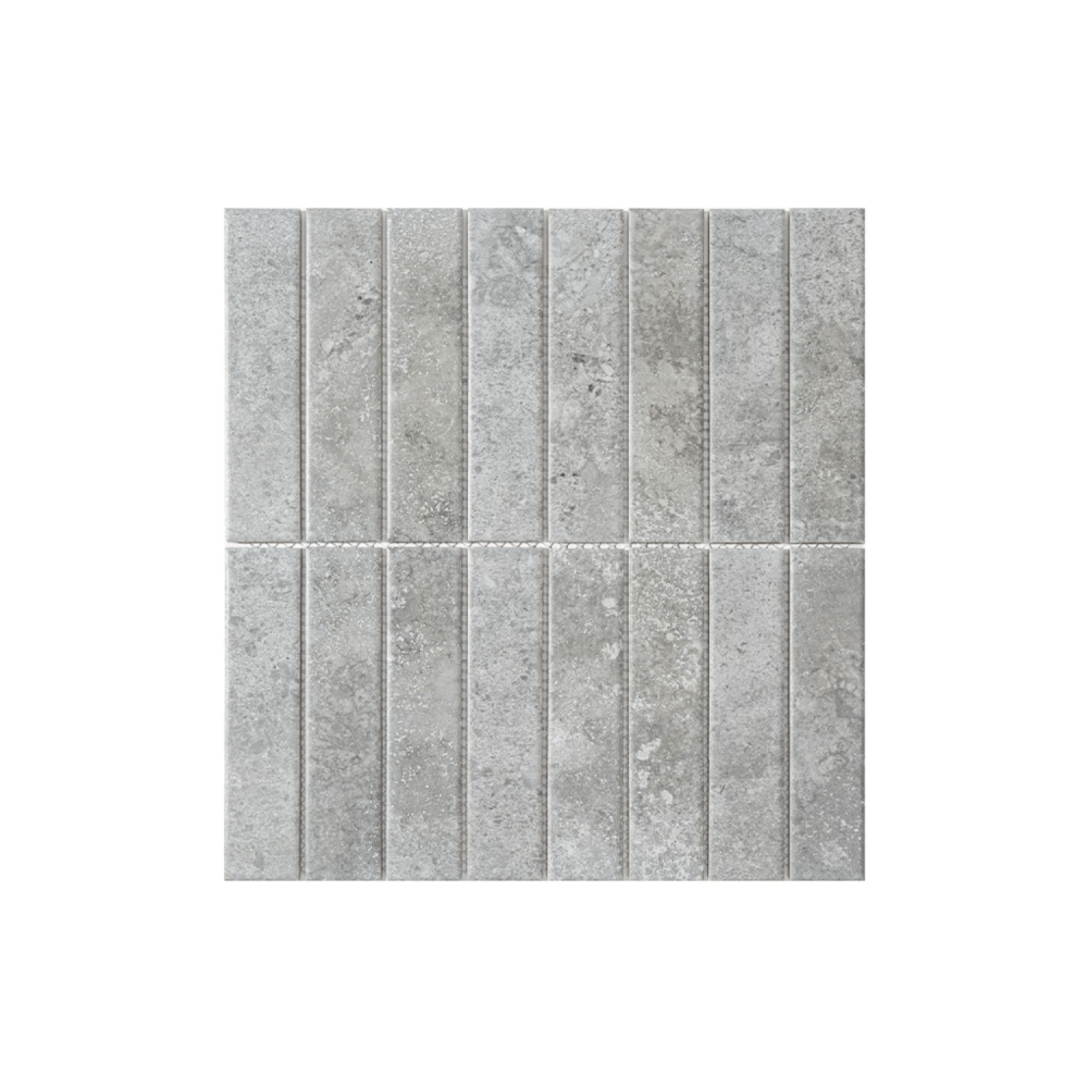 โมเสคเซรามิค TIMELESS TILES รุ่น RAWRY 28.4X29.6 ซม. สีเทา COOL GRAY ผิวด้าน สไตล์ลอฟต์