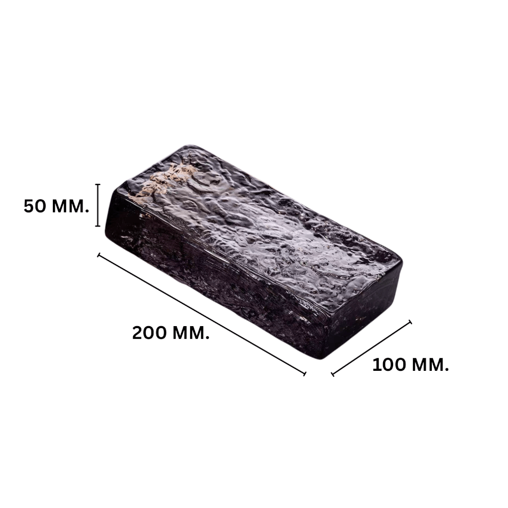 บล็อกแก้ว TIMELESS TILES รุ่น ICE 20X10X5 ซม. สีดำใส TRANSPARENT BLACK