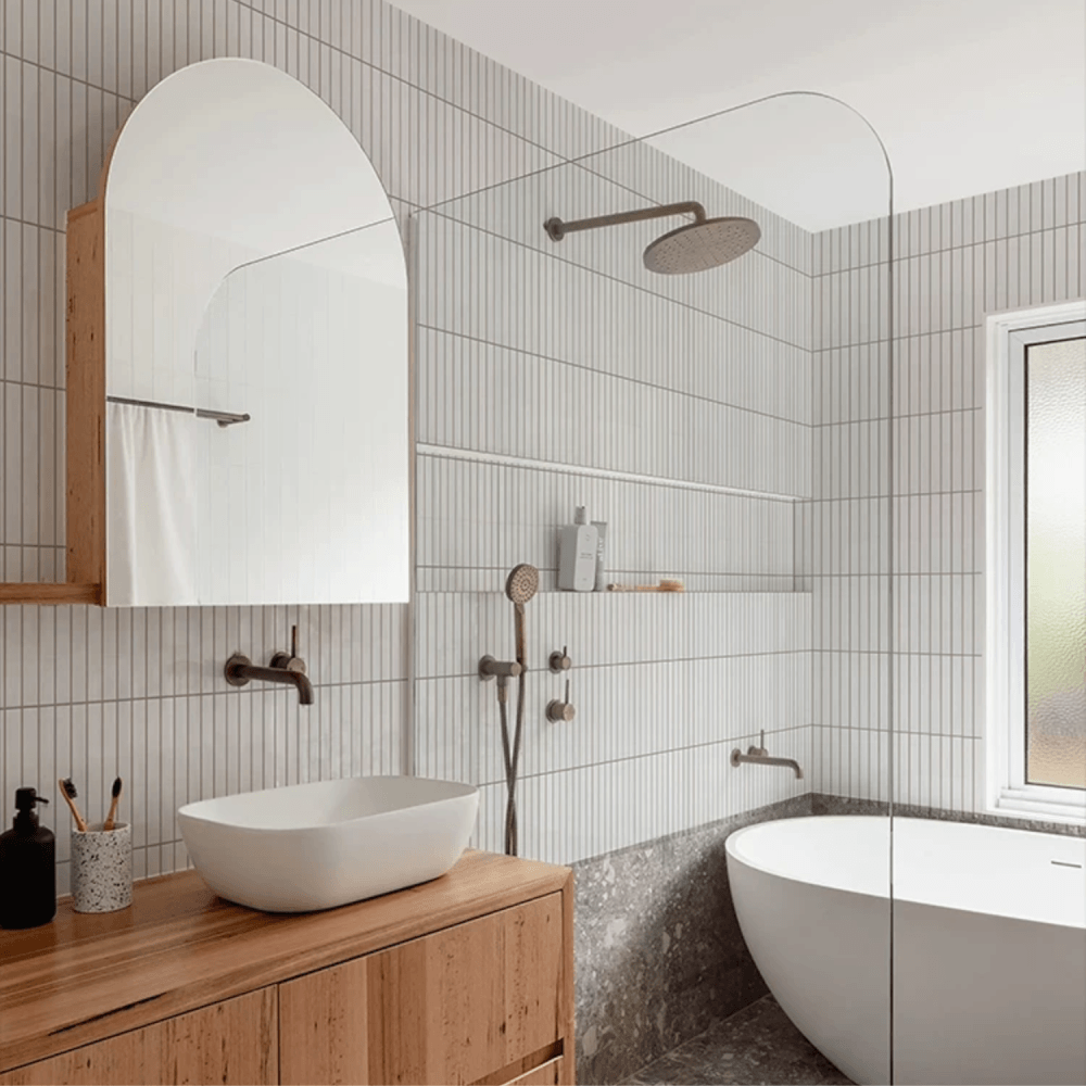 โมเสค TIMELESS TILES รุ่น PAINTIO 31 X 21.4 ซม. สีขาว ผิวเงา_3