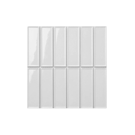 โมเสค TIMELESS TILES รุ่น BAR 29.3X28.5 ซม. สีเทา SILVER GRAY ผิวเงา_0