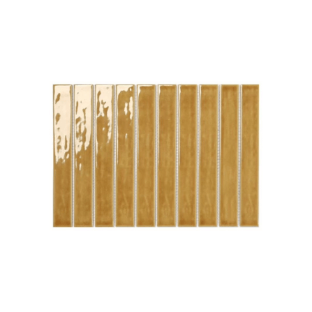 โมเสค TIMELESS TILES รุ่น PAINTIO 31 X 21.4 ซม. สีเหลืองน้ำตาล YELLOW BROWN ผิวเงา_0