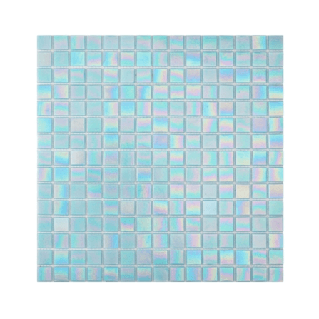 โมเสค TIMELESS TILES รุ่น POP HOLOGRAM 32.7 X 32.7 ซม. สีฟ้า BABY BLUE ผิวเงา_0