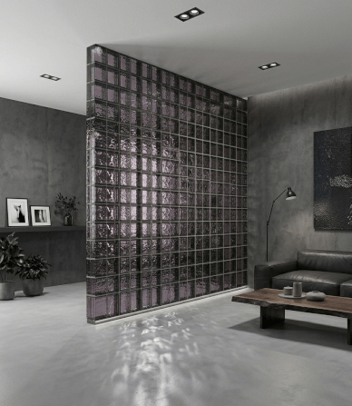 บล็อกแก้ว TIMELESS TILES รุ่น ICE 20X10X5 ซม. สีดำใส TRANSPARENT BLACK_3