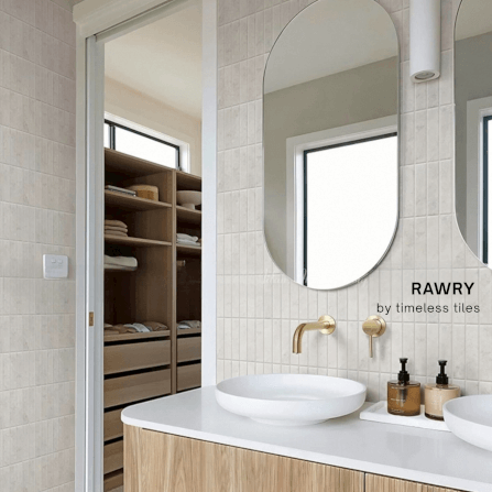 โมเสคเซรามิค TIMELESS TILES รุ่น RAWRY 28.4X29.6 ซม. สีเทาอ่อน CLASSIC GRAY สไตล์ลอฟต์_4