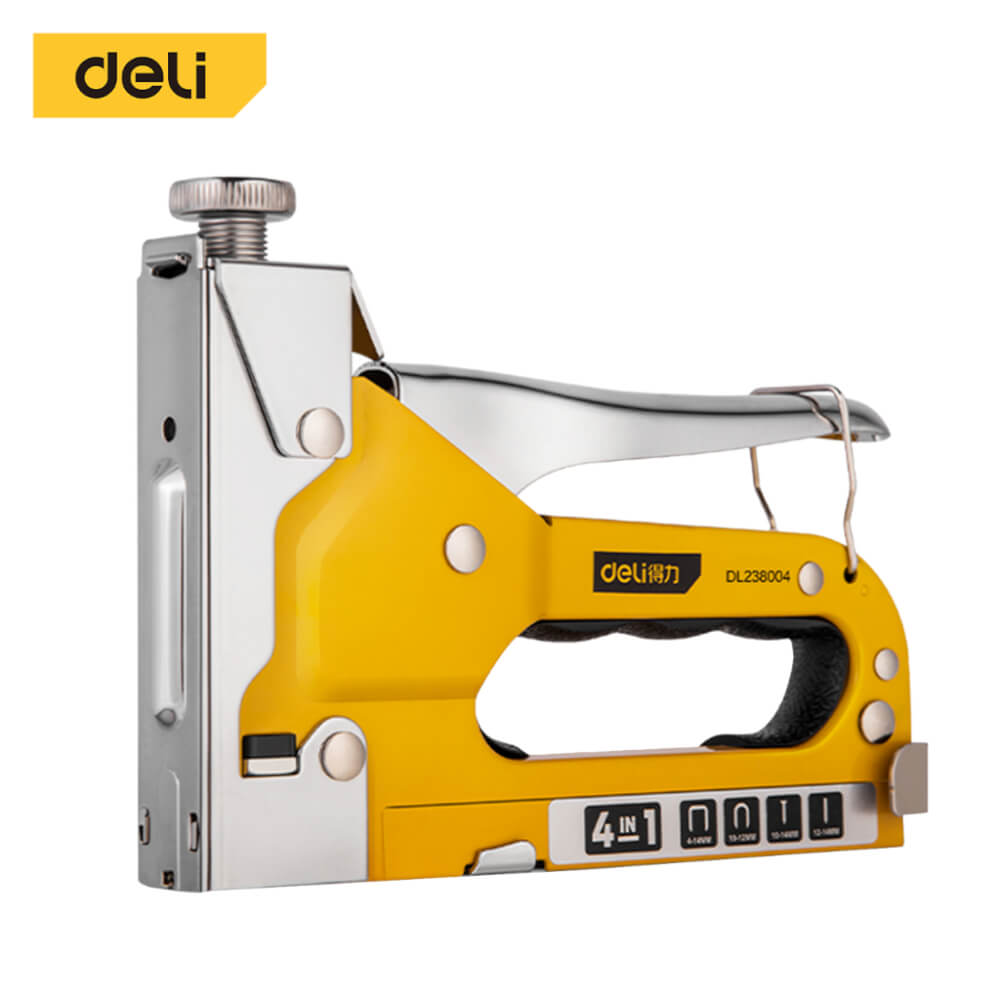 เครื่องยิงแม็ก DELI DL238004-YL-01 สีเหลือง 4IN1_9