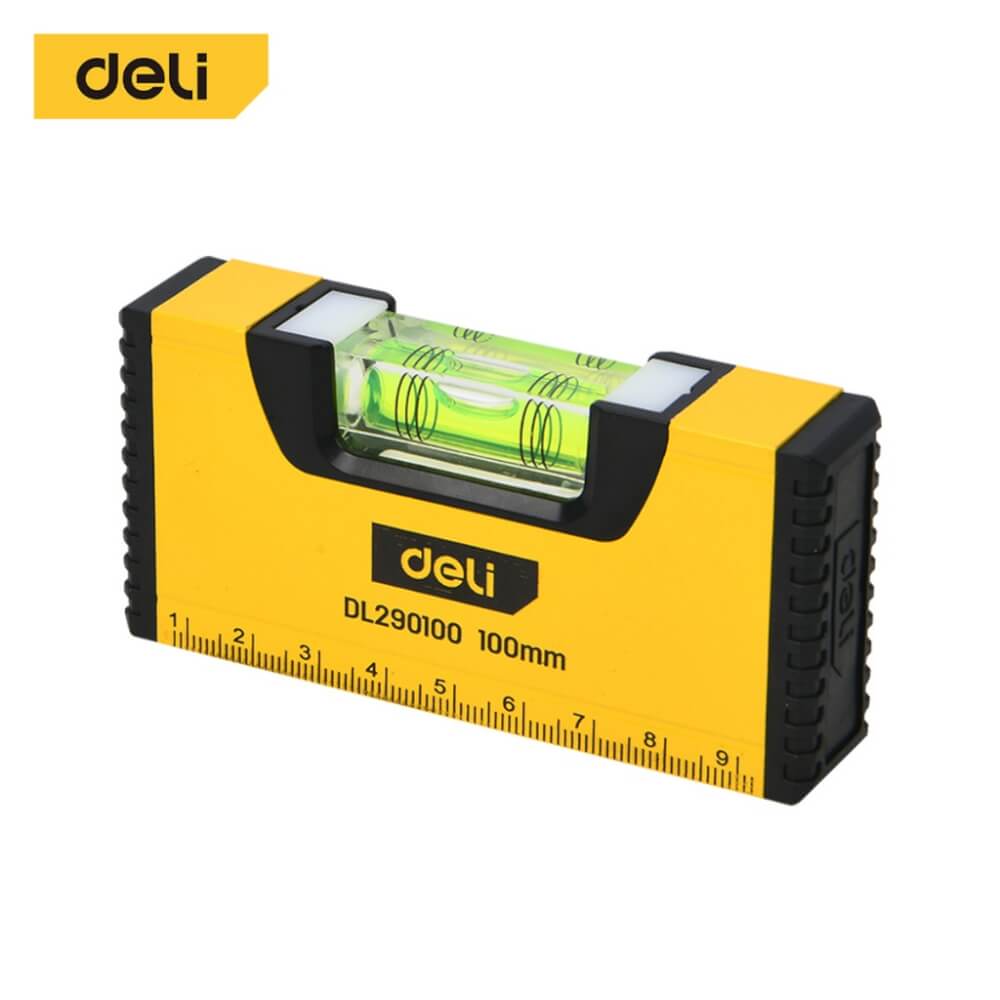 ไม้วัดระดับน้ำ DELI EDL290100-BK-01 สีเหลือง