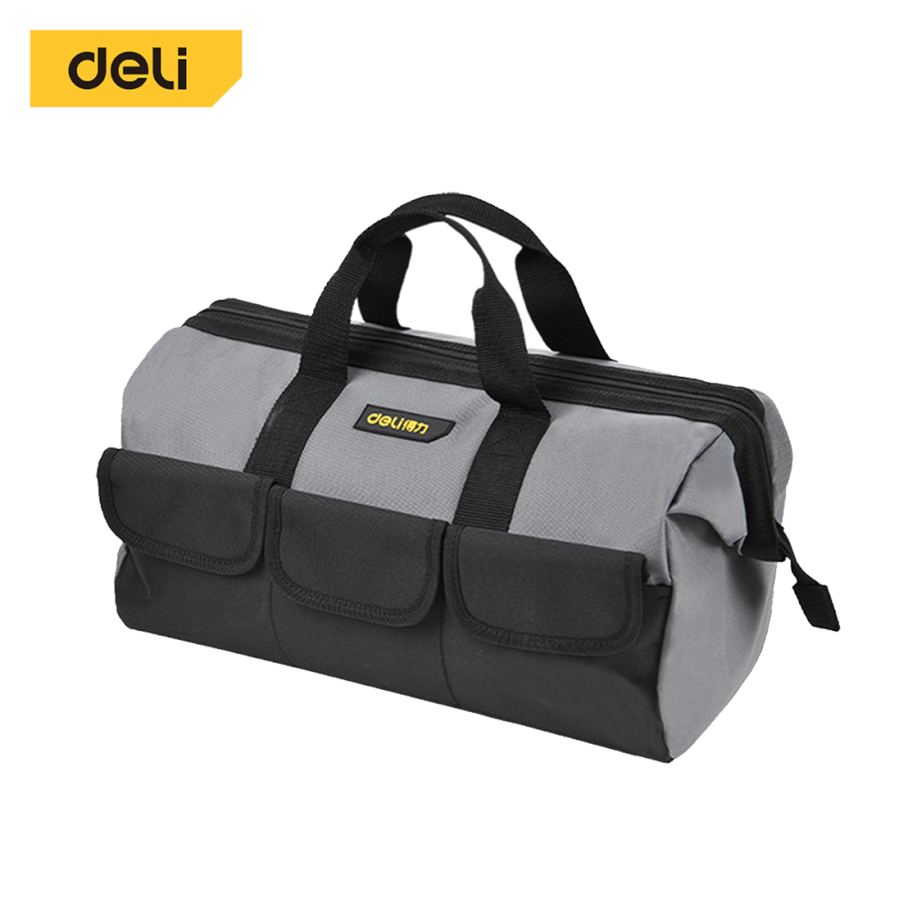 กระเป๋าเครื่องมือช่าง DELI DL430018-BK-01 สีเทา_8
