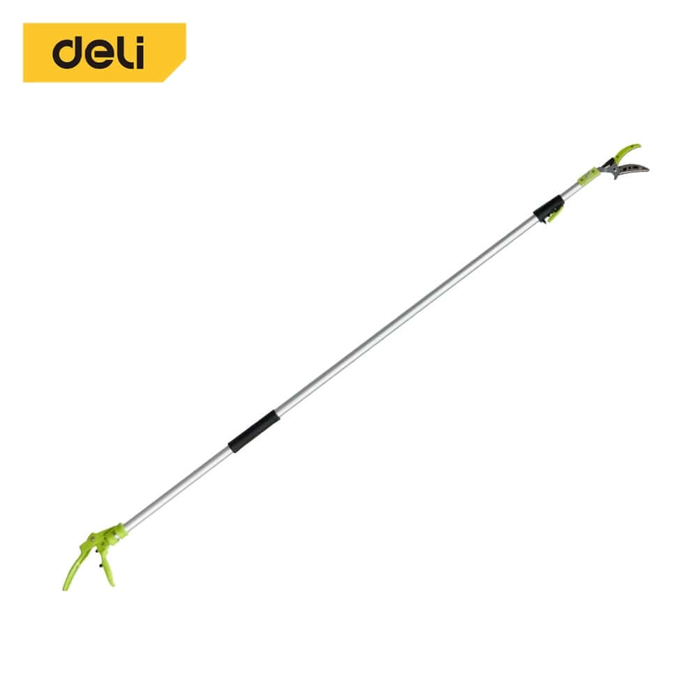 กรรไกรตัดกิ่งไม้สูง DELI EDL580511A-GN-01 ด้ามยาว 3เมตร