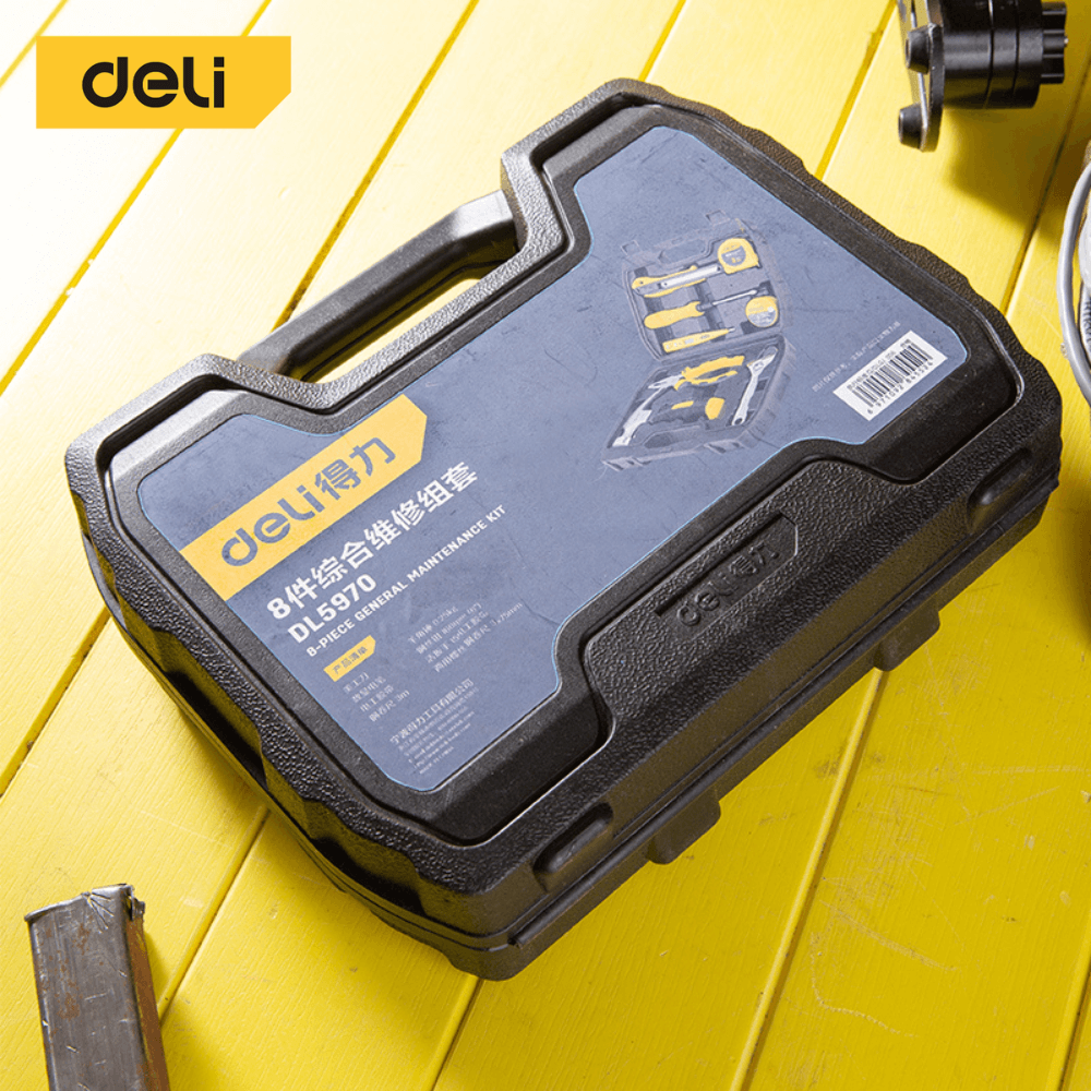 ชุดเครื่องมือช่าง DELI DL5970-BL-01 8ชิ้น