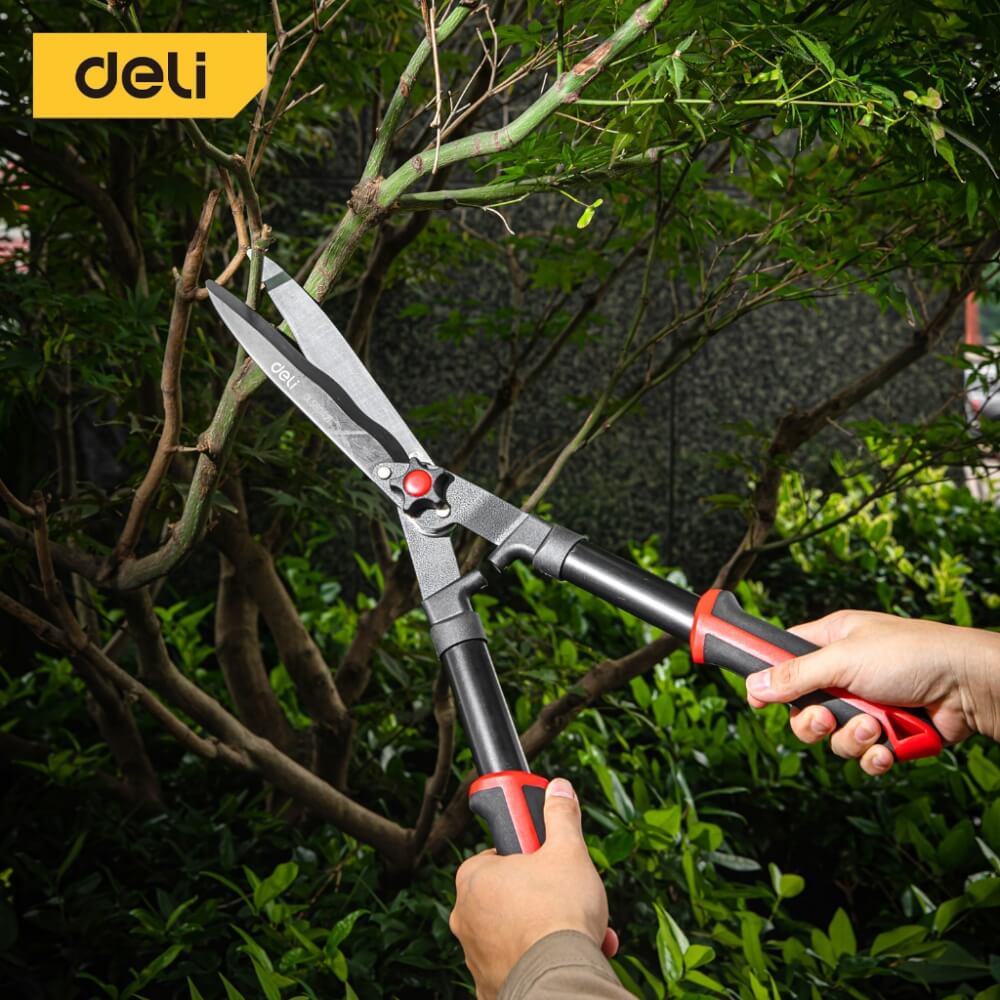 กรรไกรตัดกิ่ง DELI EDL580421-RD-01 26.5นิ้ว สีเขียว