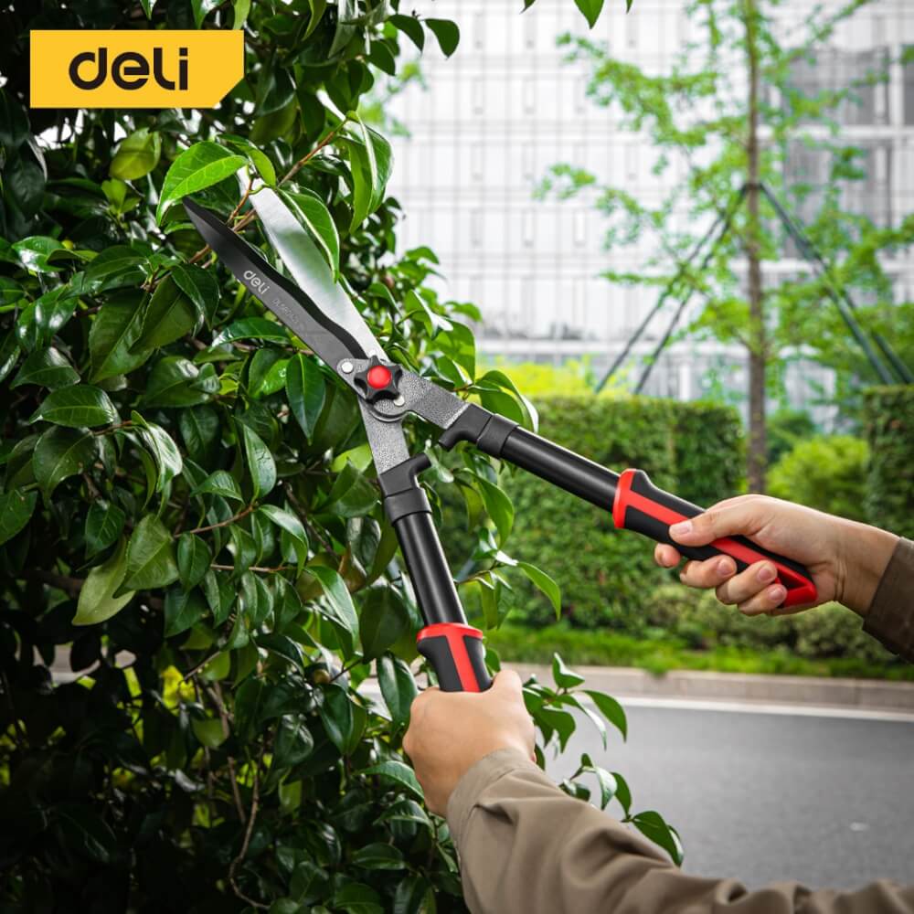 กรรไกรตัดกิ่ง DELI EDL580421-RD-01 26.5นิ้ว สีเขียว