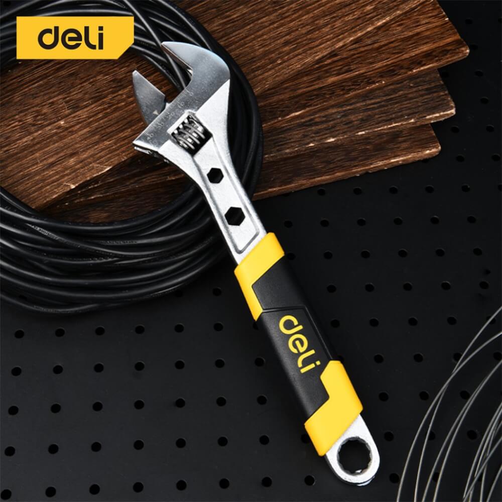 ประแจเลื่อน DELI EDL30110-SL-01 10นิ้ว_2