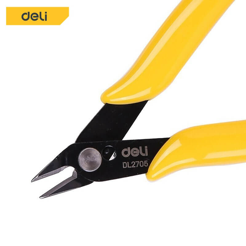 คีมปากตัด DELI EDL2705-YL-01 5นิ้ว_3