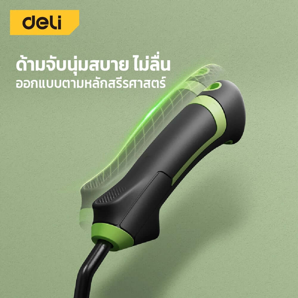 ช้อนพรวนดิน DELI EDL-YL3003-GN-01 สีเขียว