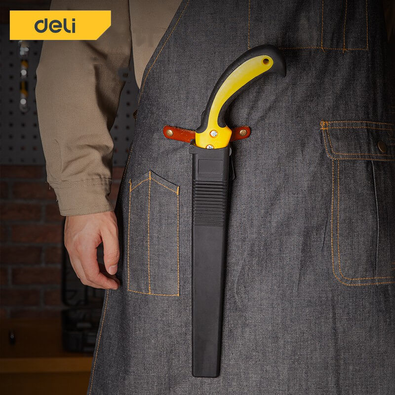 เลื่อยตัดกิ่ง DELI EDL580927-GN-01 270มม สีเขียว