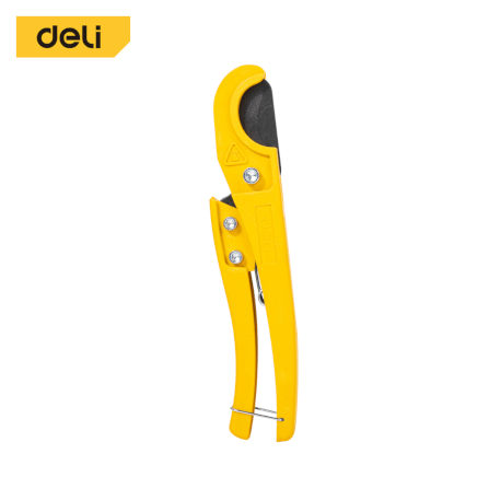 กรรไกรตัดท่อ PVC DELI EDL350033-YL-01 สีเหลือง_0