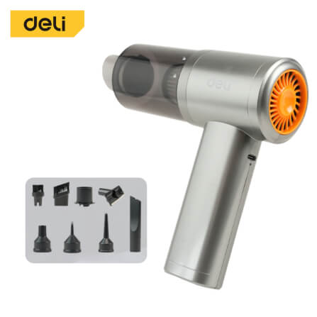 เครื่องดูดฝุ่นไร้สาย DELI EDL881401-GR-01 แรงดูด1200PA สีเทา_0
