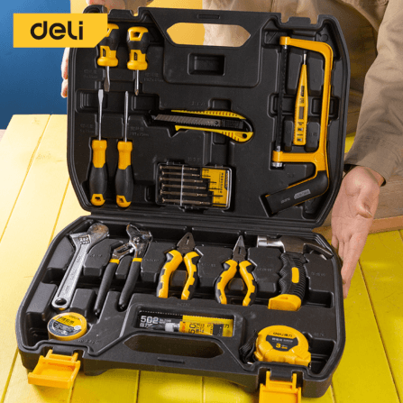 ชุดเครื่องมือช่าง DELI DL1021-BK-01 21ชิ้น_1