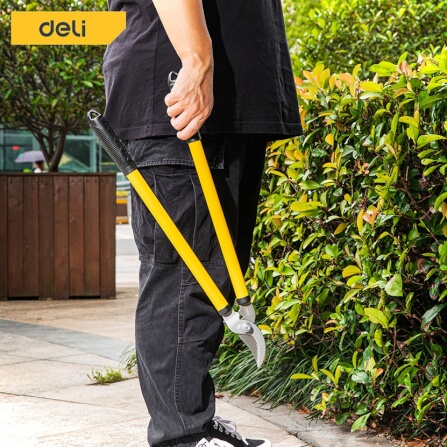 กรรไกรตัดกิ่ง DELI EDL580003-YL-01 เซ็ท 3ชิ้น สีเขียว_1
