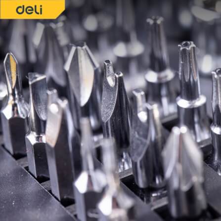 ชุดไขควงเปลี่ยนหัว DELI EDL3565-YL-01 65ชิ้น_2
