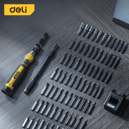 ชุดไขควงเปลี่ยนหัว DELI DL1085D-YL-01 85ชิ้น_2