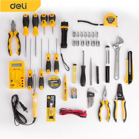 ชุดเครื่องมือช่าง DELI DL1050-BK-01 50ชิ้น_3