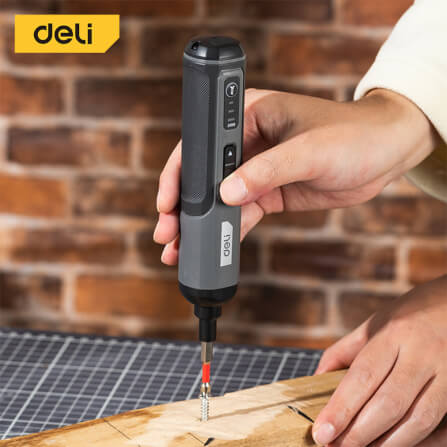 สว่านไขควงไฟฟ้า DELI EDC161-BK-01 26หัว สีเหลือง_3