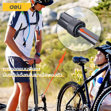 เครื่องสูบลม DELI DL880006-BK-01 116PSI สีดำ_3