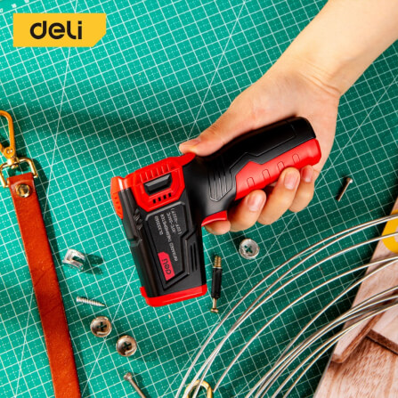 เครื่องวัดอุณหภูมิอินฟราเรด DELI EDL333550-YL-01 สีแดง_3