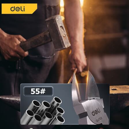 คีมปากตัด DELI EDL2706-YL-01 6นิ้ว_3