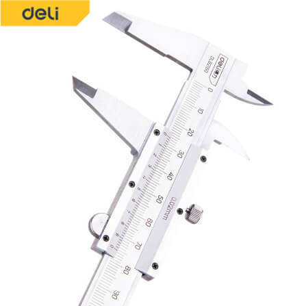เวอร์เนียร์ DELI EDL92150-YL-01 สแตนเลส 6นิ้ว สีเงิน_4