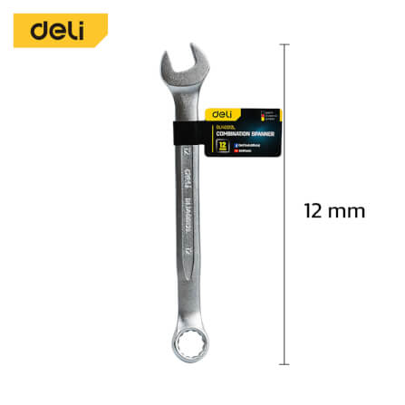 ประแจปากตาย DELI EDL140012L-SL-01 12มม_4