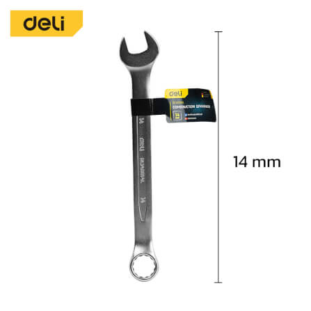 ประแจปากตาย DELI EDL140014L-SL-01 14มม_4