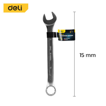 ประแจปากตาย DELI EDL140015L-SL-01 15มม_4