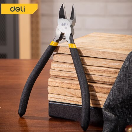 คีมปากตัด DELI EDL2706-YL-01 6นิ้ว_4