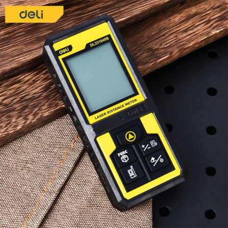 เลเซอร์วัดระยะ DELI EDL331040B-YL-01 50เมตร สีเหลือง_4