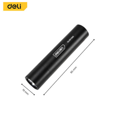 ไฟฉาย DELI EDL551002-BK-01 100ลูเมน 3วัตต์ สีดำ_6