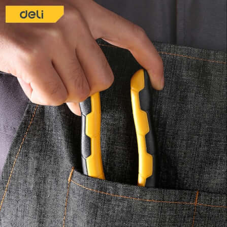 คีมปากแหลม DELI EDL2108-YL-01 8นิ้ว_6