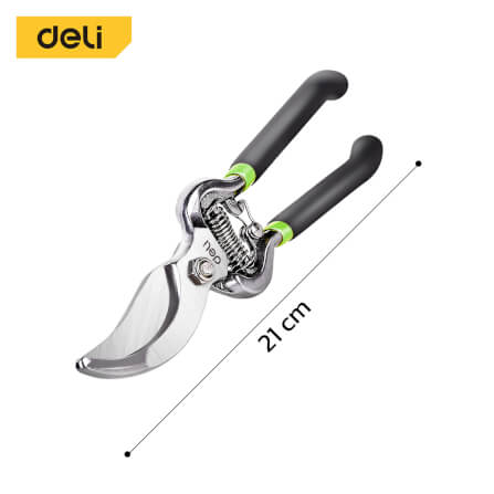 กรรไกรตัดกิ่ง DELI EDL2778-BK-01 8นิ้ว สีเขียว_7