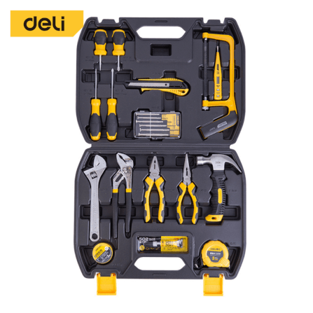 ชุดเครื่องมือช่าง DELI DL1021-BK-01 21ชิ้น_5