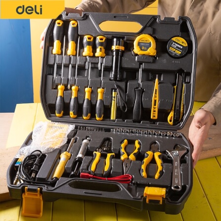 ชุดเครื่องมือช่าง DELI DL1050-BK-01 50ชิ้น_7