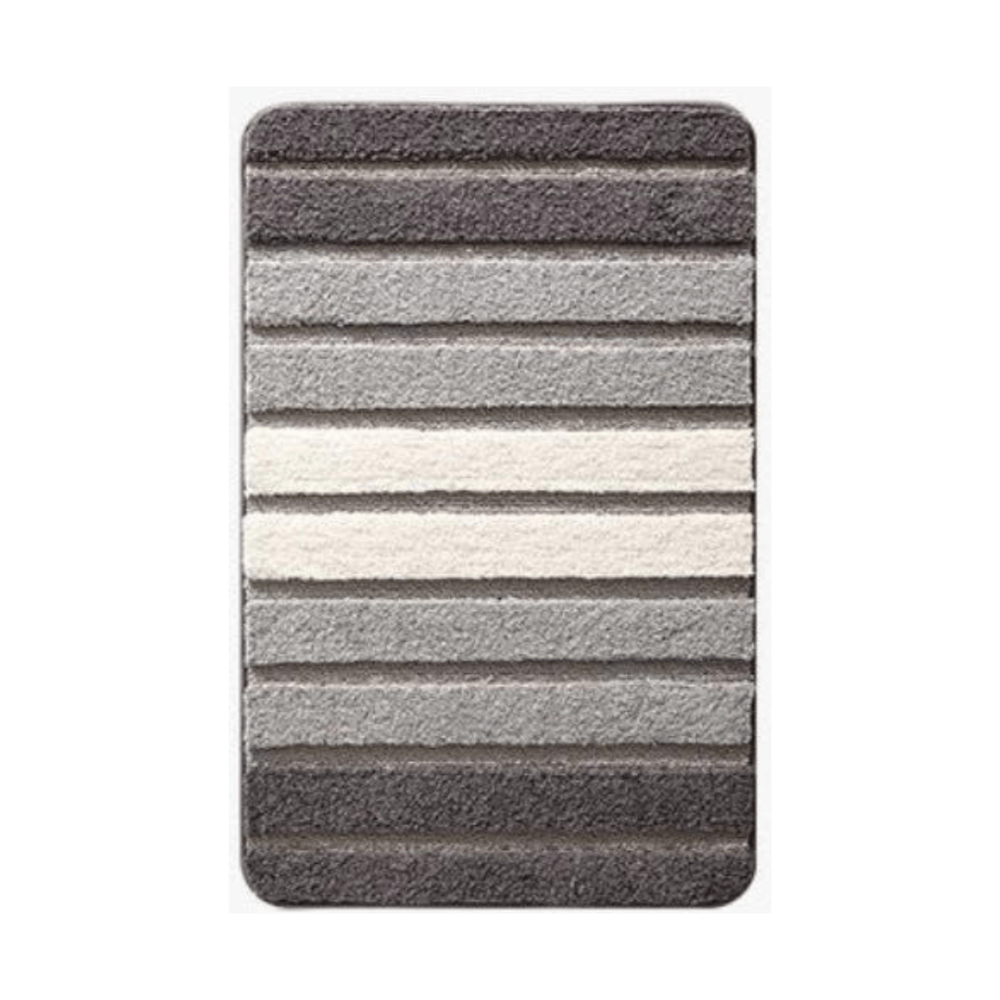 พรมเช็ดเท้า JKLOVEHOME DOORMAT SERIES 003 40X60 ซม. สีเทา
