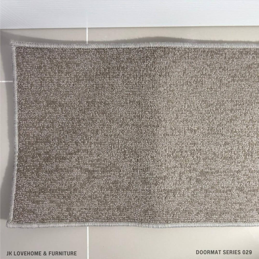 พรมเช็ดเท้า JKLOVEHOME DOORMAT SERIES 029 40X70 ซม. สีน้ำตาล