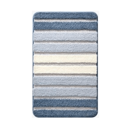 พรมเช็ดเท้า JKLOVEHOME DOORMAT SERIES 003 40X60 ซม. สีฟ้า_0