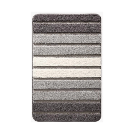 พรมเช็ดเท้า JKLOVEHOME DOORMAT SERIES 003 40X60 ซม. สีเทา_0