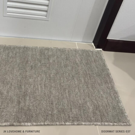 พรมเช็ดเท้า JKLOVEHOME DOORMAT SERIES 037 40X70 ซม. สีเทา_1