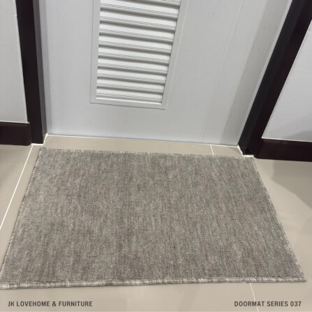 พรมเช็ดเท้า JKLOVEHOME DOORMAT SERIES 037 40X70 ซม. สีเทา_4