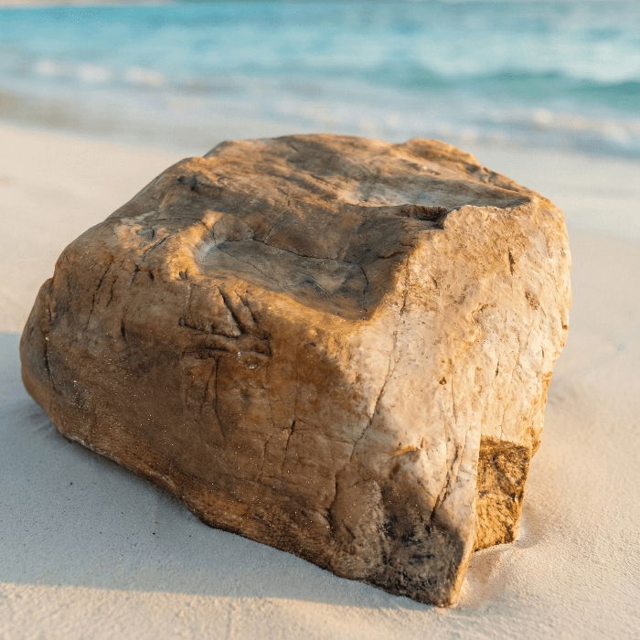 ก้อนหินเทียมไฟเบอร์กลาส OCEANROCK DECOR รุ่น OCR05 สําหรับงานตกแต่งสวน สีน้ำตาล