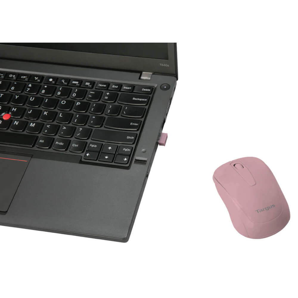 เมาส์ไร้สายออปติคอล TARGUS รุ่น W600 สีชมพู