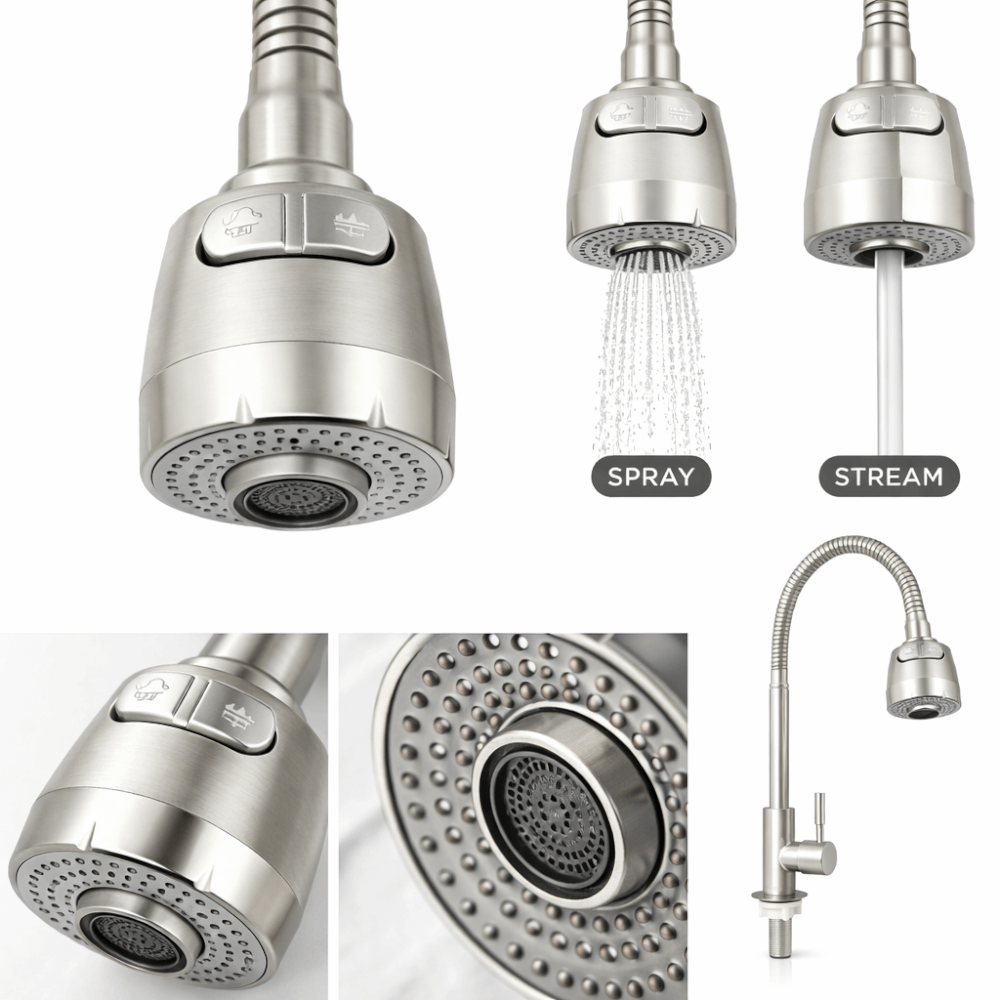 ก๊อกซิงค์เดี่ยวเคาน์เตอร์ DINOSAUR WASHTUB รุ่น YS45/5 สีเงิน_3